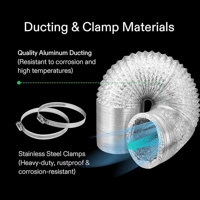 VIVOSUN GIY 4x2 Grow Tent Complete System, 4x2 ft. Grow Tent Kit Complete with 4 Inch Inline Fan Package, VS2000 LED Grow Light, Temperature Humidity Monitor, Netting, Grow Bags, Pruning Shear & Timer