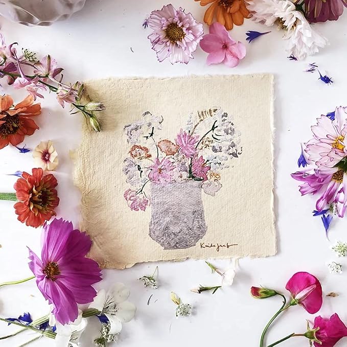 The Growing Candle, Lemongrass Scented, 9oz Ceramic Pot, Single Wick Aromatherapy Candles, 100% Soy for Women and Men, Astrid