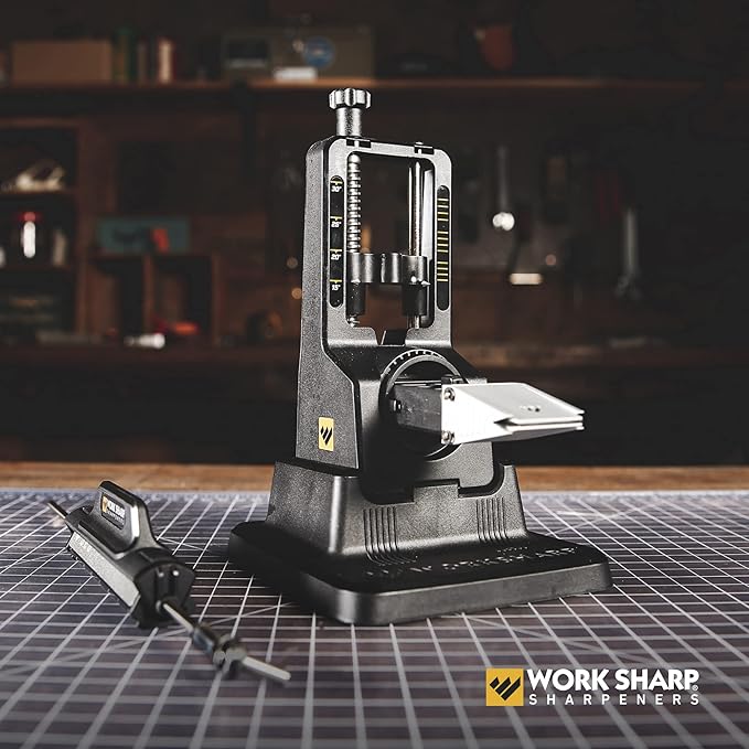 Work Sharp Precision Adjust Knife Sharpener Kit, Sharpens All Pocket and Kitchen Knives with ease & control