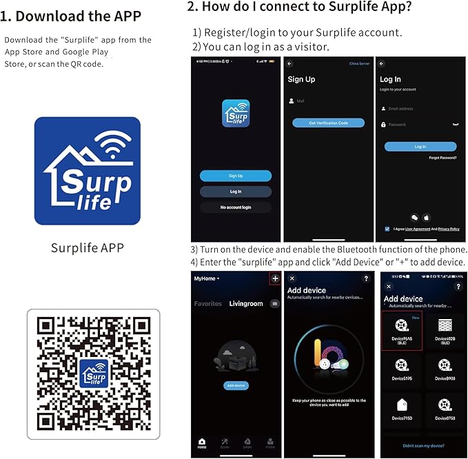 Dazzle Bright Smart Christmas String Lights, 98FT 300 LED RGB Color Changing String Lights with Remote & App Controlled, Christmas Decorations for Indoor Outdoor Holiday Xmas Tree Party Decor