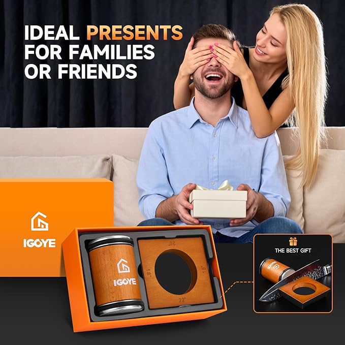 Rolling Knife Sharpener Tool Kit, Multi-Angle Diamond Roller Knife Sharpener for Kitchen Knives, Four Angles Offers 15&18& 20&22 Degree Sharpening, 4 Angle, Kitchen Gadgets & Gift