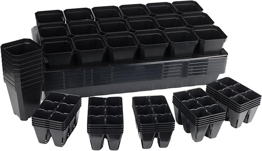 Bootstrap Farmer Ultimate Seed Starter Kit Black for Indoor Seed Starting, Propagating, Germinating