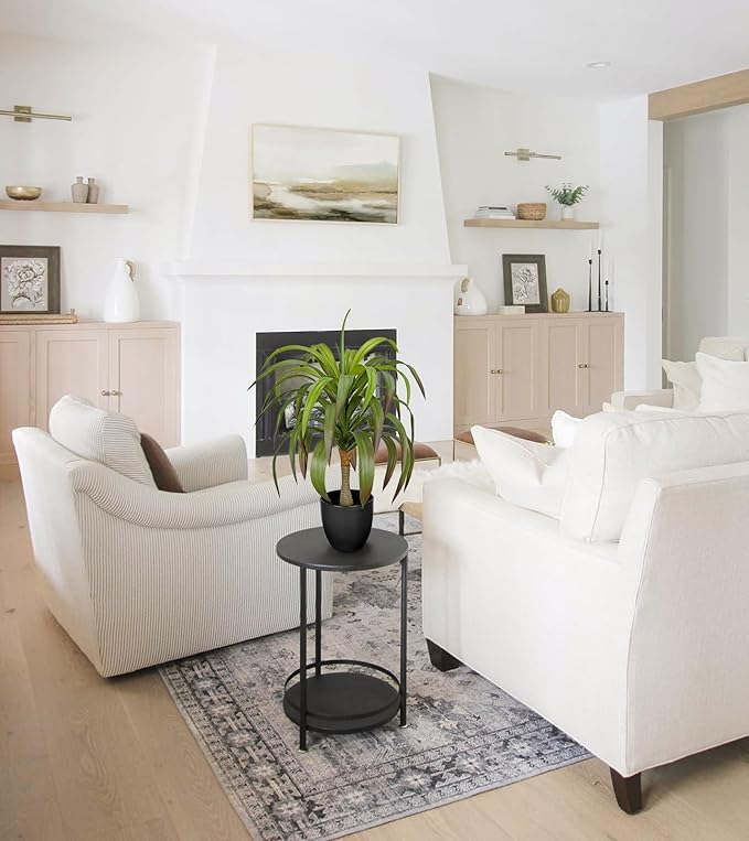 Briful Fake Agave Plant 22in Artificial Agave Potted Plant Fake Outdoor Plants for Home Office Living Room Bedroom Kitchen Table Decor