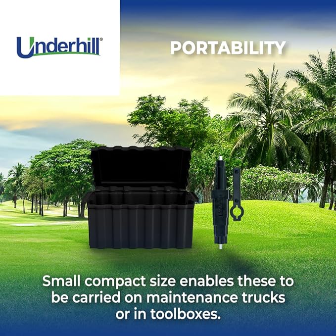 Underhill EasyOut 2in1 Sprinkler Removal Tool for Rotors and Spray Head Replacement with Torque Wrench, Irrigation Pop-up Repair Tool, A-EO-SRT-RS