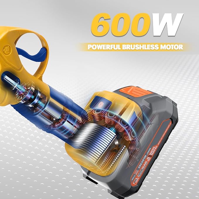 Mellif Electric Pruning Shears Compatible With DeWalt 20V Max Battery (Tool Only), Cordless Garden Pruner w/ 2,6000RPM Brushless Motor, Imported Steel Blades-25mm(0.98 Inch) Cutting Diameter