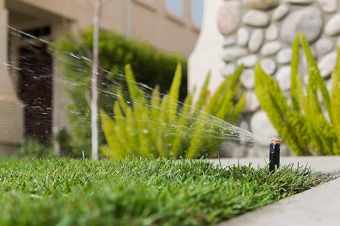 Rain Bird 12SAFPROPR Pressure Regulating (PRS) High-Efficiency Pro Rotary Sprinkler, 360° Full Pattern, 13' - 18' Spray Distance, 4" Pop-up Height