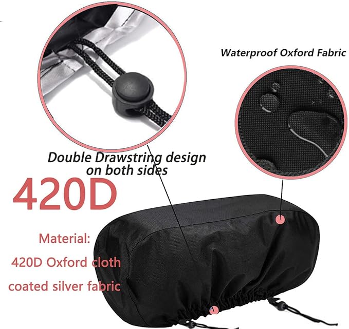 Wall-Mounted Patio Heater Cover - Black 36.5''L *9.5''H *6.5 '' W Electric Heater Cover,420D Oxford Waterproof Dustproof Infrared Heater Covers for Indoor Outdoor Garage Backyard Hanging Patio Heaters