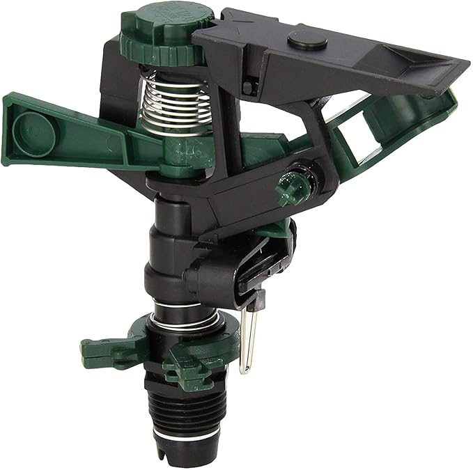 2 Pack - Orbit 1/2 Inch Plastic Impact Lawn Sprinkler Head