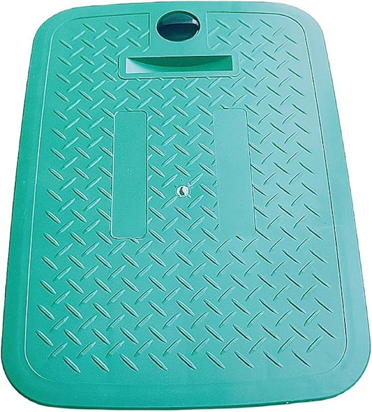 Outer diameter 17" x12" Rectangular Sprinkler Valve Box Cover Valve Box Cover Lid for Outdoor Sprinkler Irrigation Control Water System Lawn, Green