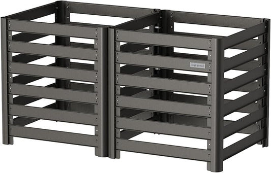 Vego Garden 32" Tall Modular Compost Bin 60" x 30" x 32"