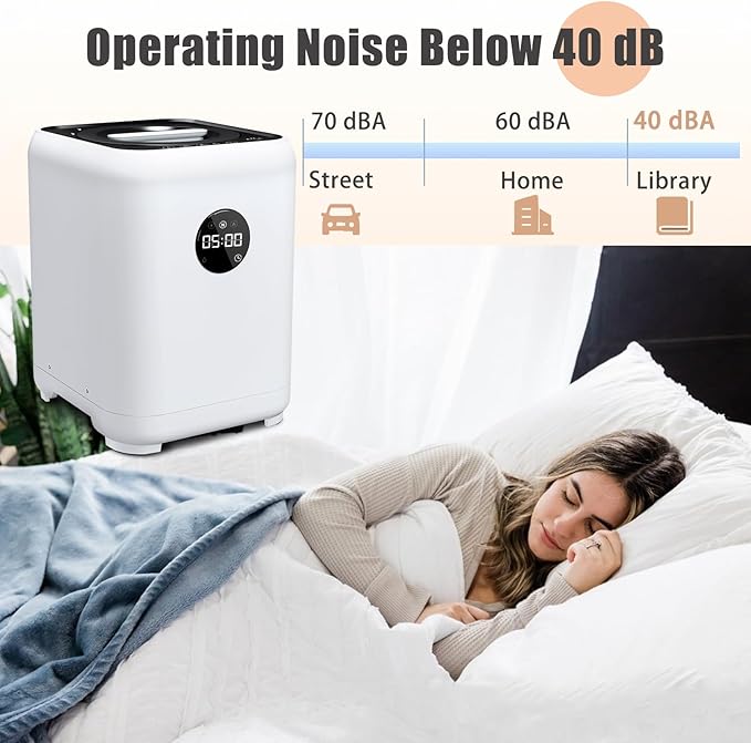 3L Electric Compost Bin Kitchen Composter Counter Top with 2 Detachable Carbon Filter, Auto-Cleaning, Smart Panel, 3 Mode Food Waste Composter for Home, Turn Waste into Dry Fertilizer Machine