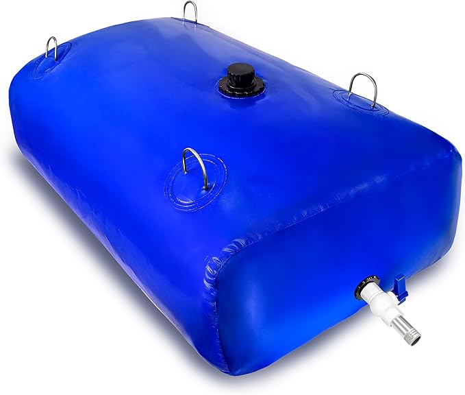 800Gal Portable Water Storage Bladder, Foldable Large Capacity Container Water Tank, Agricultural Irrigation, Camping, Firefighting, Outdoor Household Water