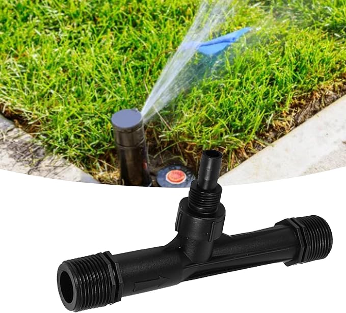 Fertilizer Injector Tube, Irrigation Venturi Fertilizer Injector, 1/2" 3/4” 1” Inch Agriculture Garden Fertilizer Mixer Injector Agriculture Tool Plastic Black(1 inch)