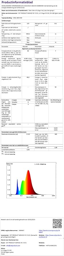10M/32.8ft 24V COB LED Strip Light Waterproof IP65 Cool White 6000K Uniform Glow 3840LEDs CRI 93+ Flexible LED Tape Lights for DIY Cabinet Bedroom Kitchen Home Decor(No Power Supply)