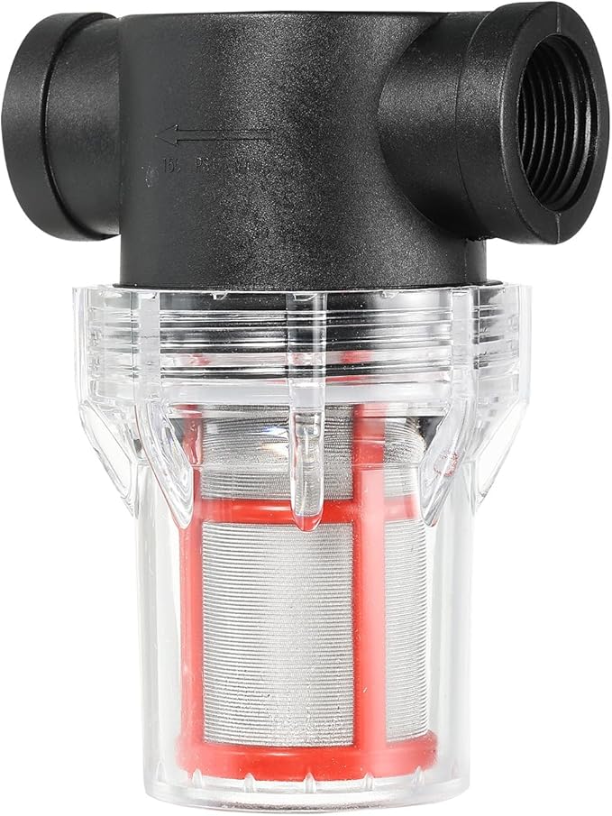 PATIKIL 3/4 Inch Water Pump Strainer Filter, Pipe Water Pump Strainer with 200 Mesh Stainless Steel Filter Screen for Irrigation Garden
