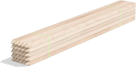 Greenes Fence 3 Ft. Wooden Garden and Sign Post Stakes (25-Pack)