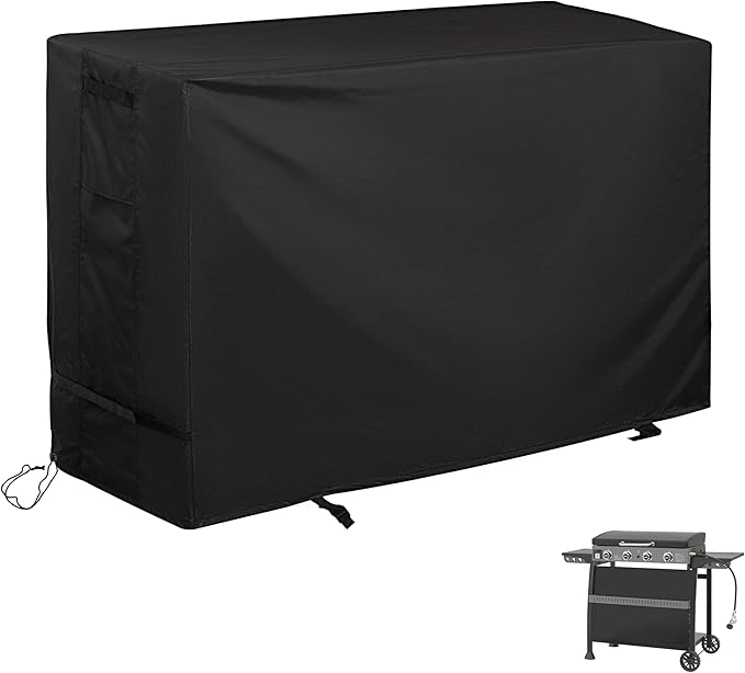 Griddle Cover for Royal Gourmet PD4001 4 Burner Propane Gas Griddle, Flat Top Grill Cover for Royal Gourmet 55in 4-Burner Outdoor Grill