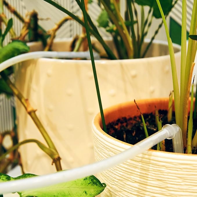 1/2" x 5/8" Braided Clear Plastic PVC Tubing 10ft High Pressure Flexible Reinforced Vinyl Tube, [for Garden Irrigation, Water Hose, Fish Tank, Water Transfer] - 12.7x15.9mm