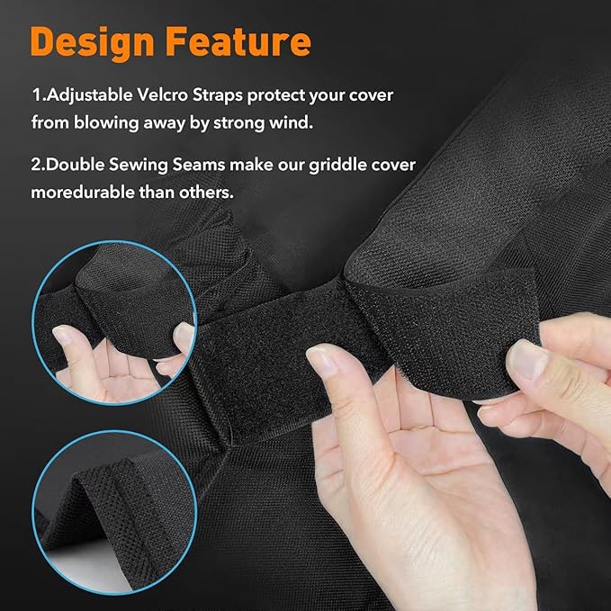 ZBXFCSH Heavy Duty 600D Polyester Cover Compatible with Ooni Koda 12 Gas Pizza Oven Portable Gas Pizza Oven Cover Indoor Outdoor Waterproof