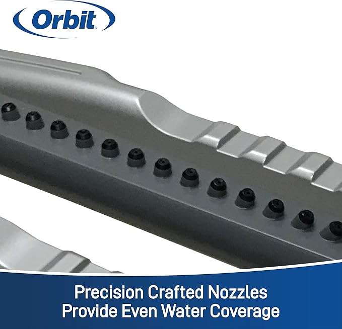 Orbit 56281 Oscillating Water Sprinkler for Lawn and Garden with Metal Base and Custom Pattern Dial (Waters up to 4,000 Square Feet)