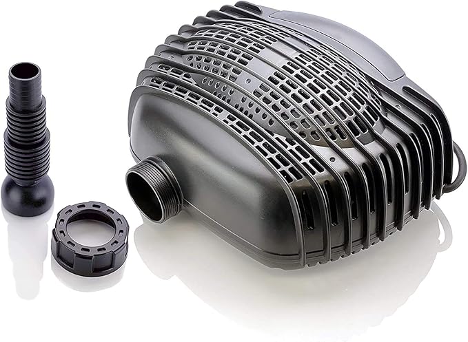 12V-18V DC Brushless Submersible Water Pump 898 GPH for Solar Fountain Koi Pond and Waterfall