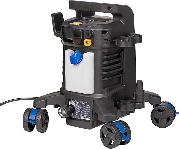 Westinghouse ePX3100 Electric Pressure Washer, 2300 Max PSI 1.76 Max GPM with Anti-Tipping Technology, Onboard Soap Tank, Pro-Style Steel Wand, 5-Nozzle Set, for Cars/Fences/Driveways/Home/Patios