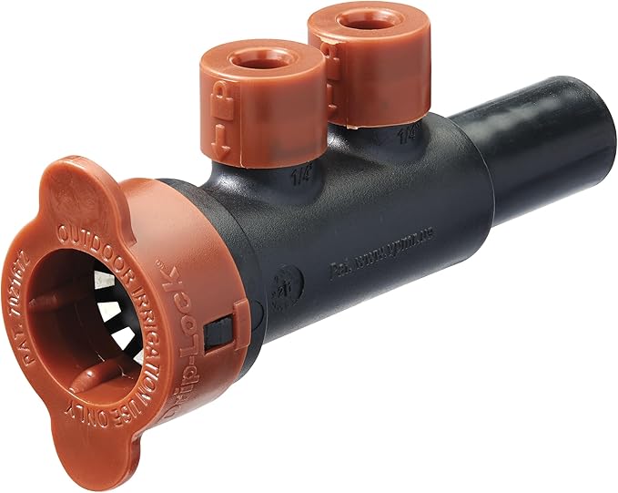 Orbit 67047 - 1/2" x 1/4" Drip-Lock 2-Port Extension Manifold