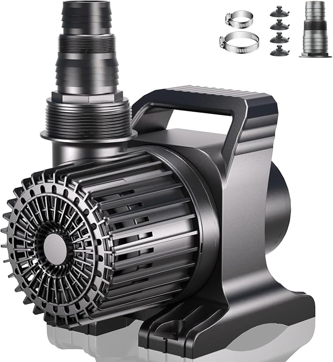 WaterRebirth (14000GPH, UL Listed) PS- High Flow Submersible Water Pond Pump - Water Aquarium Fountain Pump - Aquarium,UL listed (14000GPH-1100W)