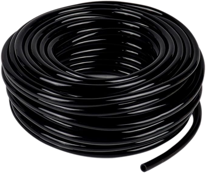 1/4 inch Blank Distribution Tubing Drip Irrigation Hose,100ft Soft Watering Tube for Small Lawn Garden Irrigation System