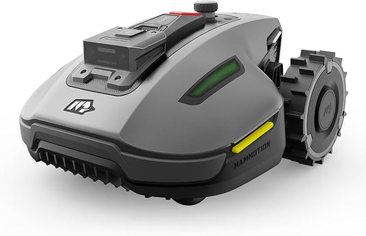 YUKA mini 700 Robot Lawn Mower for 0.17 Acre, UltrasenseAI Vision+ RTK Positioning, Auto Mapping, App Control,50% Slope,Perimeter Wire Free, 15 Mowing Zones Management