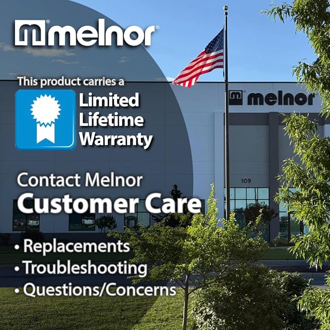 Melnor 65137AMZ MiniMax Turbo Oscillating Sprinkler on Step Spike, 4000 sq. ft., 4-Way Adjustable, Quick Connect Bundle, Yellow