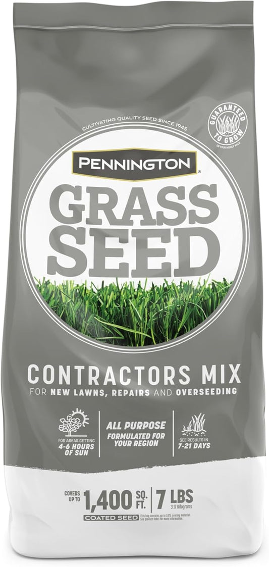 Pennington Contractors Grass Seed Mix Central 7 lb