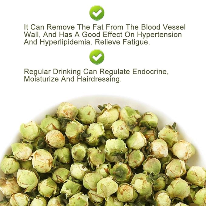 PlantGift Snow Plum Blossom Tea, 60G/2.11oz 雪梅花 Blossom Tea Flower, Chinese Dried Plums, Health Tea