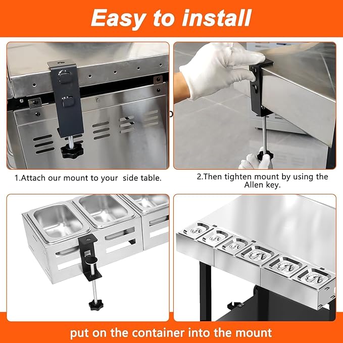 Pizza Oven Cart Table and Topping Station for Ooni Koda/Karu/Fyra 16 & 12, Movable Thicken & Widen Rolling Kitchen Cart, Outdoor Grill Stand for Ninja Woodfire,Blackstone Griddle