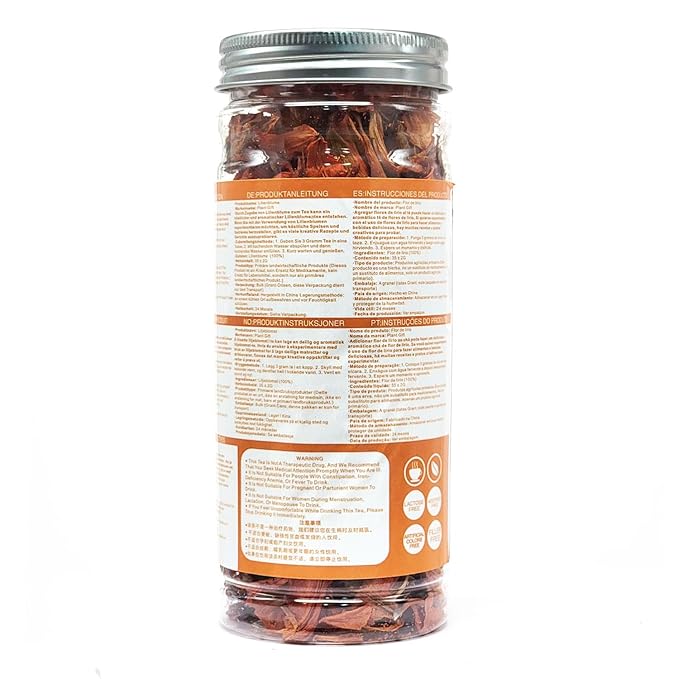 Plant Gift 100% Pure Natural Lily Tea, Premium Lilies, Dried Health Lily Flower Tea 35g