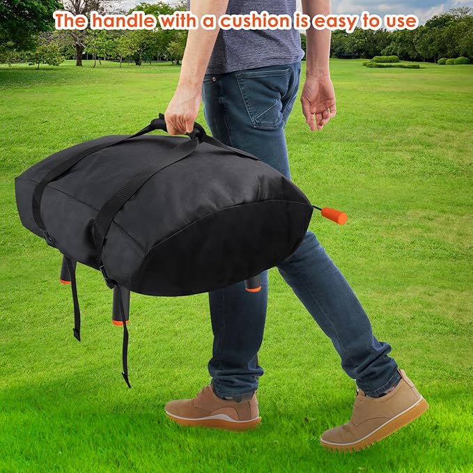 Pizza Oven Carry Case for Blackstone 2238 Leggero Tabletop Pizza Oven, 600D Waterproof Dustproof Blackstone 2238 Pizza Oven Cover/Carry Bag 2 in 1, Outdoor Oven Accessory