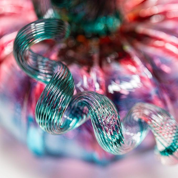 Luke Adams Glass | Handmade Glass Pumpkins | Handmade Table Top Home Decor (Squat, Mermaid)