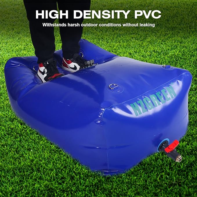 Water Bladder 400L/100G Water Tank Storage Container Foldable Portable Large Capacity Soft Bag Suitable for Outdoor Easy to Carry Out