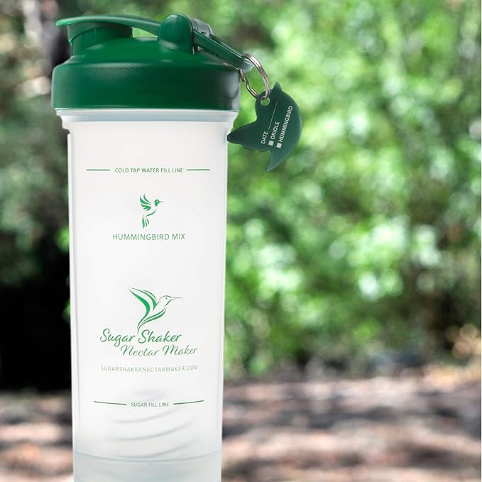 Hummingbird Nectar Easy Mix Bottle for Filling Hummingbird Feeders and Oriole Feeders Quickly | Powder Nectar Mix Hummingbird Food Has Never Been Easier | Buy 2 and Save $5