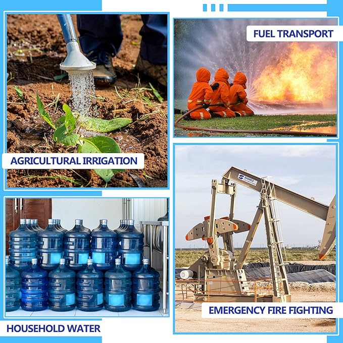 Kingdder Large Capacity Water Storage Bladder Emergency Water Bladder Tanks Foldable Storage Tank Portable Rainwater Bag for Drought Resistance Fire Protection Agricultural Irrigation(1000L)