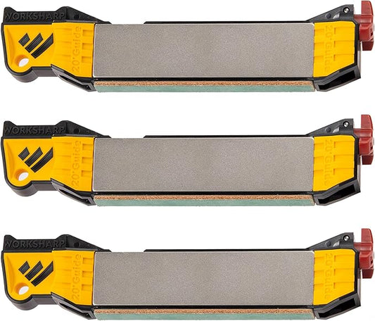 Work Sharp Guided Field Sharpener 3 Pack Gift Set, Travel Knife Sharpener Tool Multi Pack