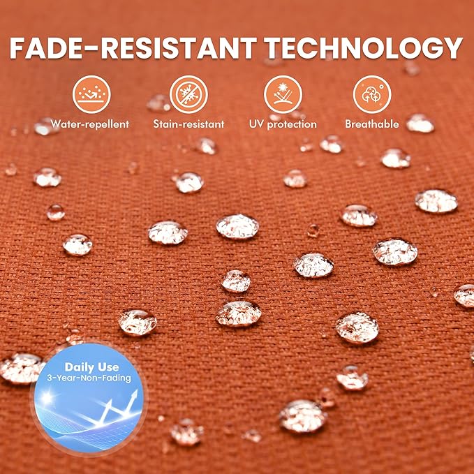 Outdoor Sectional Patio Furniture Set with Fire Pit Table and Swivel Rocking Chairs,11 Pieces Wicker Conversation Sets L Shaped Couch Out Door Sofa Outside Furniture for Garden Deck Yard,Red