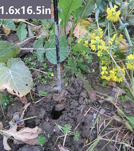 5 Set Auger Drill Bit for Planting,Heavy Duty Garden Auger Spiral Drill Bit Bulb Planter Tool for Planting Bedding Plants,Universal for Cordless Drill(1.6"x9",1.6"x16.5",3.5"x16",4"x12",2"x32")