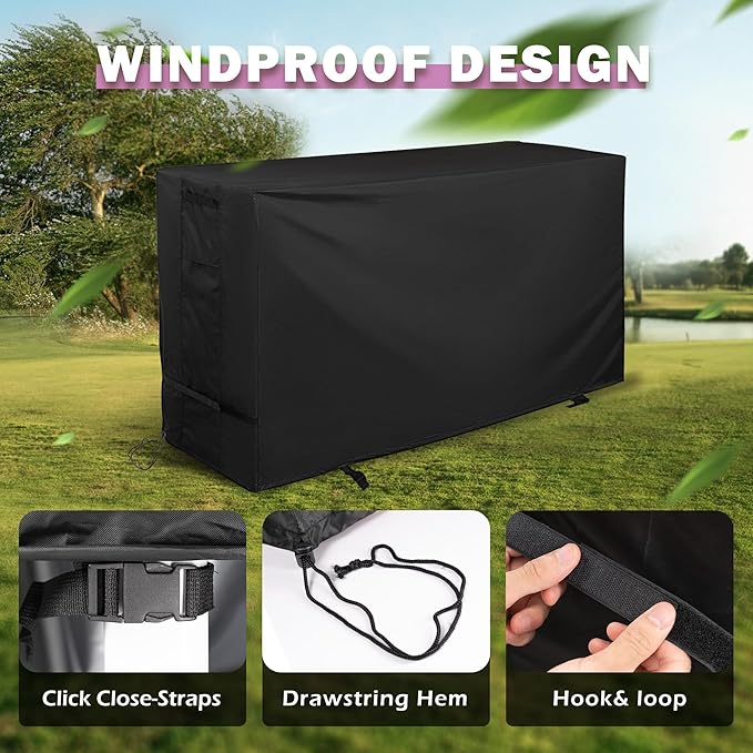 Grill Cover for Blackstone 36 Inch Griddle with Hood, Outdoor Griddle Cover for Blackstone 2210/2212/2310/2322, Flat Top Grill Cover for 4 Burner 36" Griddle