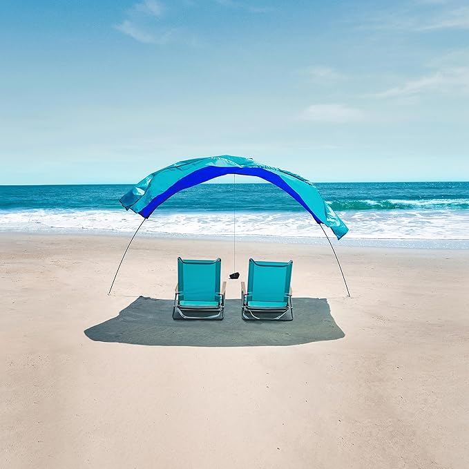 Shibumi Shade Mini® (Previous Generation) - World's Best Beach Shade, The Original Wind-Powered® Beach Canopy