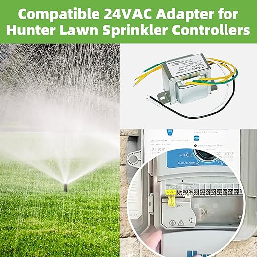 Sprinklers 468000 、154628 Controller and Monitoring System 24VACTransformer Compatible Hunter Irritrol Rain Dial Bird ESP4MIXFMR ESP4Mi ESP4MEi