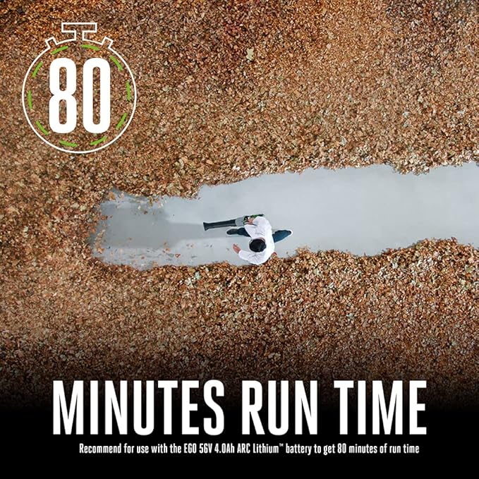 EGO POWER+ Combo, Cordless Trimmer and Blower, 15" Trimmer for Weeds and Grass with POWERLOAD and Cordless Electric 670 CFM Blower, Includes 56V 4.0Ah Battery and Charger - ST6703LB