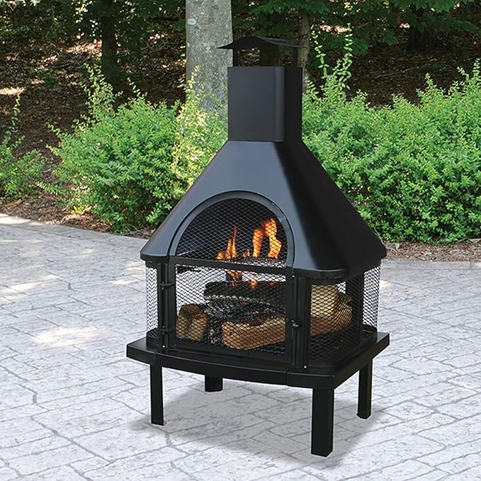 Endless Summer, Wood Burning Outdoor Fire House