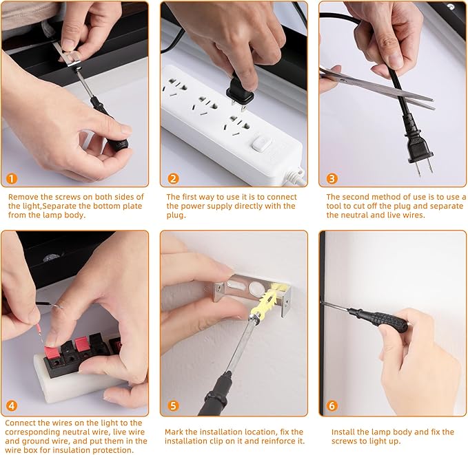 Modern Outdoor Wall Lights, 2 Pack Long Wall Sconce, Lighting Fixtures Long Wall Light 24w Waterproof Ip65 Black Exterior Sconce Led Linear Light for Garage, Patio (2pack-black, 40inch)