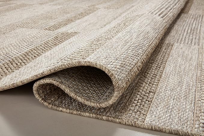 Loloi Dawn Collection Indoor/Outdoor DAW-03 Brown 5'-1" x 7'-7" Area Rug